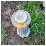 bird bath base and top
