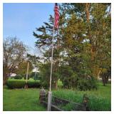 Flag pole  need to remove