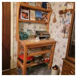 Wood Bakers rack  ( only)