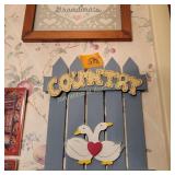 Country decor wall hanger