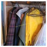 Assortment of coats