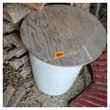 Barrel full of vtg insulators