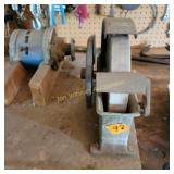Grinder wheel and motor