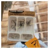 Assortment of fishing hooks
