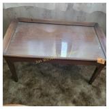 MCM coffee table with tapered legs
