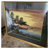 2 Japanese Silk Paintings
