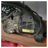 Small vac, oil filter, flash light