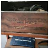 Small Arms wood crate and contents