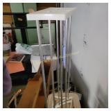 Shoe rack, hamper, shelf