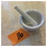 Mortar and pestle