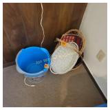 Baskets, buckets