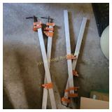 4 clamps
