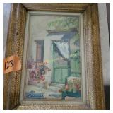F. Amendola Oil painting