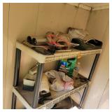 Shelf and contents