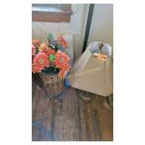 Lamp, Basket, Hollywood frame