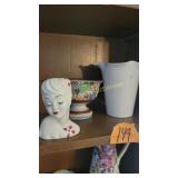 Head Vase, Vases