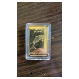 1 Troy Ounce .999 Gold-Clad/Gold -Plated Bar