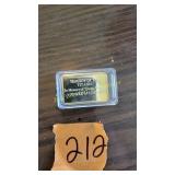 Titanic 1 oz gold plated Commemorative Souvenir