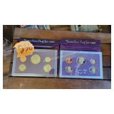 2 1987 Proof Set