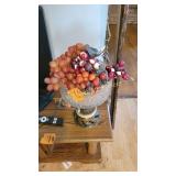 Vtg Compote and grapes