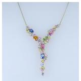 Sensational Multi-Color Sapphire & Diamond