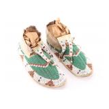 Sioux Beaded Moccasins.