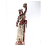 Tribal Carving of Headhunter.