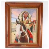 "A Noble Chief" Giclee by Randy Galloway.