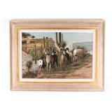 Original Oil on Board.