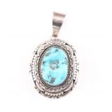 Charles Johnson Turquoise Pendant