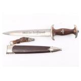 Third Reich SA Dagger w/ Sheath & Hanger