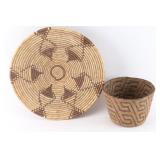 Lot of 2 Baskets