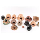 Lot of Small Pottery Ovens.