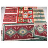 Lot of 4 Mexican Rugs.