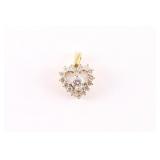 Sparkling Ladies Heart Pendant