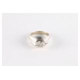 Handsome Mens Diamond Ring.