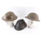 Lot of Four WW1 Helmets