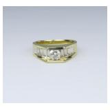 Striking Contemporary Style Diamond Ring