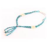 Turquoise Beaded Necklace