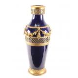 French Empire Style Cobalt Porcelain.