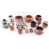 Lot of 13 Indian Pottery
