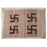 Rolling Log Good Luck Symbol Rug.