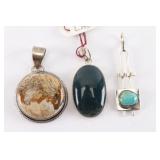 Lot of 3 Pendants.