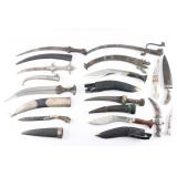 Lot of Ethnic Knives