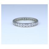 Beautiful Fine Platinum Anniversary Diamond