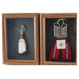 Lot of 2 Framed Miniatures