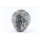 Pueblo Incised Carved Pot