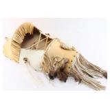 Leather Cradleboard.