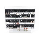 Lot of 32 Pair of Pierced Earrings.