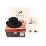 Stetson Hat and 5 Prints Lot.